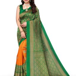 KALINI Ethnic Motifs Printed Saree-57