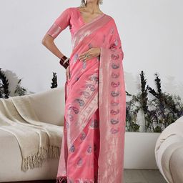Dori Woven Design Zari Banarasi Saree-image-27