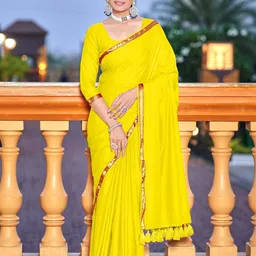 Anouk Pure Cotton Zari Saree-image-86