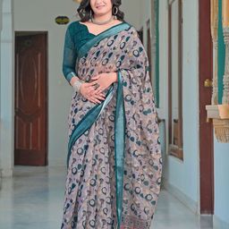 Celeb Styles Women Digital Printed Saree-image-86
