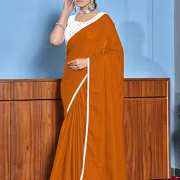 Anouk Embroidered Pure Cotton Saree-image-60