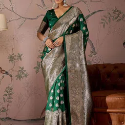 Sangria Woven Design Zari Banarasi Saree-picture-52