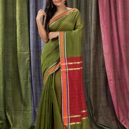 Angoshobha Sequinned Saree-image-7