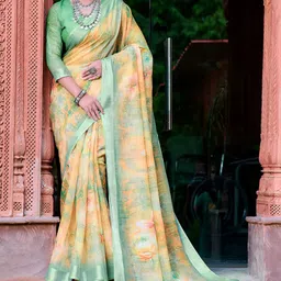 Celeb Styles Women Digital Printed Saree-image-92