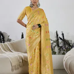 Dori Woven Design Zari Banarasi Saree-picture-18