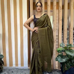 Mitera Zari Pure Chiffon Ready to Wear Jamdani Saree-14