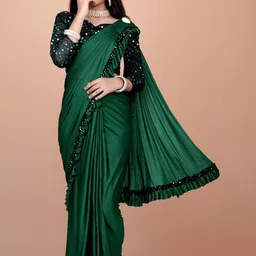 Aika Embellished Sequinned Ready to Wear Saree-1