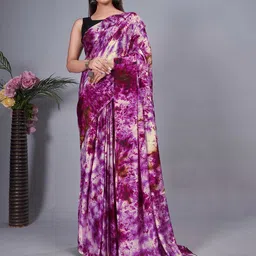Mitera Tie and Dye Pure Chiffon Ready to Wear Saree-image-83