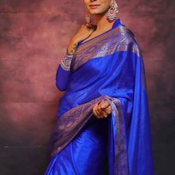 ZIBLON Woven Design Zari Banarasi Saree-image-14