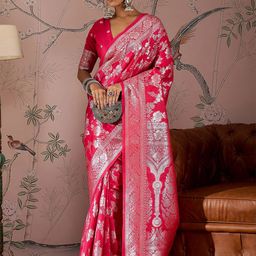 Dori Woven Design Zari Banarasi Saree-image-19