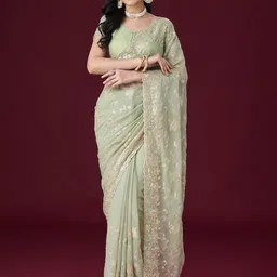 kasee Embellished Sequinned Saree-14