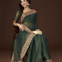 kasee  Zari Embroidered Saree-32