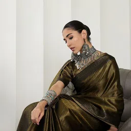 Sangria Woven Design Banarasi Saree-picture-19