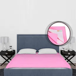 OyO Baby Infants Baby Bed Protector Dry Sheet - Pink-image-80