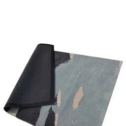 PRESTO Black & Grey Abstract Contemporary No Shredding Carpet image 3