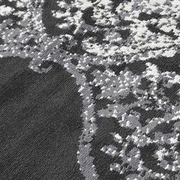 PRESTO Black Ethnic Printed Rectangular Carpet image 4