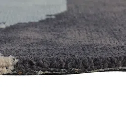 PRESTO Black Abstract Rectangular Carpet image 4