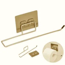 Modern Kitchen Bathroom Towel Tissue Cabinet Hanging Rack Paper Roll Holder K Stainless Steel Toilet Paper Holder-picture-5