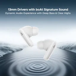 boat Airdopes 131 Elite ANC w/ Active Noise Cancellation,60HRS Playback,Chrome Design Bluetooth Headset image 5
