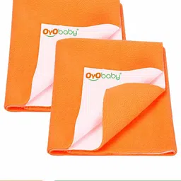 OyO Baby Infants Set of 2 Waterproof Protector Dry Sheets - Small-image-69