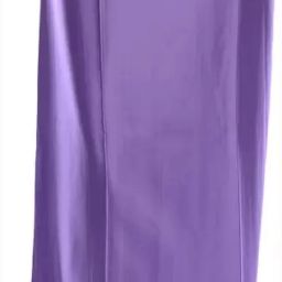 YMS LAVENDERSTRAIGHTFITSATINPET Satin Blend Petticoat-image-96