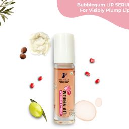 Squalane Lip Serum With Roll-On For Visibly Plump, Soft & Supple Lips - Bubblegum-3