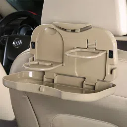 BT452 - Multi-Functional Fordable Car Headrest Seat Back Food Tray Cup Holder Tray Table-image-36