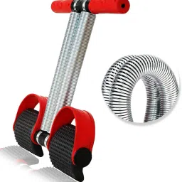 Highly Elastic Steel Double Spring Multipurpose Tummy Trimmer-Ab Exerciser Ab Exerciser-37