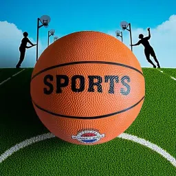 Outdoor Rubber Basketball, Lightweight Basket Balls for Kids School Training Basketball - Size: 5-25