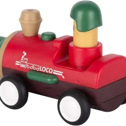 niyanetail Combo of Transport Push N Go Play Set Friction Powered Train Pull Back Toys image 4