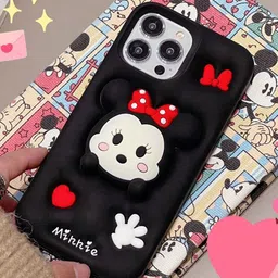 CASE CREATION Cartoon Characters Printed iPhone 16 Pro Bumper Case Mobile Accessories image 2