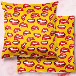 ArtzFolio Multicoloured Set of 2 Square Cushion Covers-image-87