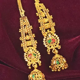 MEMOIR Classic Jhumkas Earrings-image-53
