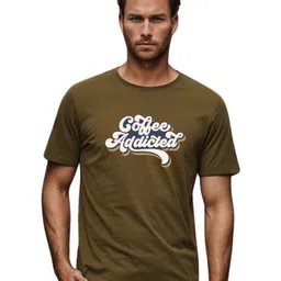 BLUEFICUS Men Graphic Printed Slim Fit T-shirt-image-66
