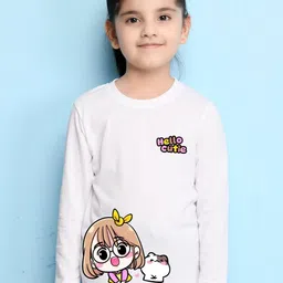 NUSYL Girls Printed T-shirt-picture-10