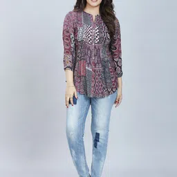 FANTASIA Women Floral Printed Regular Kurti-image-63