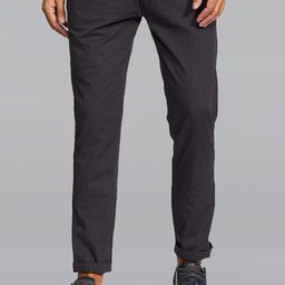 Dream of Glory Inc Men Relaxed Straight Leg Mid-Rise Cotton Trousers-image-65