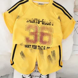 INCLUD Boys Printed T-shirt with Shorts-picture-8