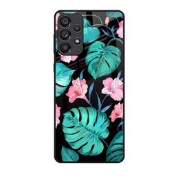QRIOH Floral Printed Samsung Galaxy A73 5G Back Case Mobile Accessories-picture-48