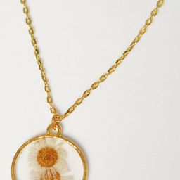 Resin flower Necklace round design 9-16