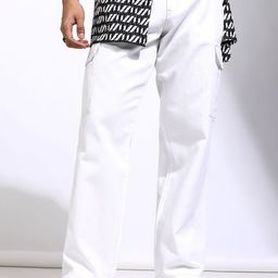 HIGHLANDER Men Mid-Rise Straight Fit Cargos Trousers-image-72