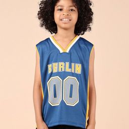 V-Mart Boys Typography Extended Sleeves Raw Edge T-shirt-15