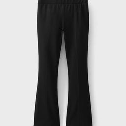 Mango Kids Girls Mid-Rise Flared Leggings-picture-26
