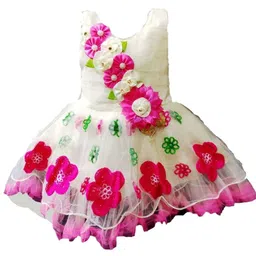 VILLATA FASHION Floral Georgette Fit & Flare Dress-picture-44