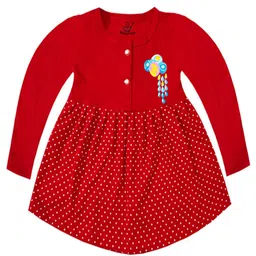 KidzzCart Floral Print Fit & Flare Dress-picture-14