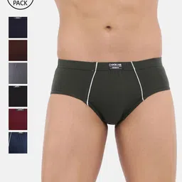 Dollar Bigboss Men Solid Pack of 7 Anti-Microbial Super Combed Cotton Briefs-picture-41