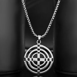 Voylla Rhodium-Plated Contemporary Pendants with Chains-image-11