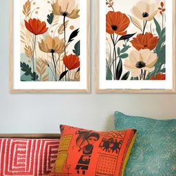WALLLANE Brown Wood Wall Art-picture-21