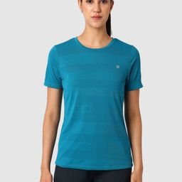 Lovable Sport Women Self Design Round Neck T-shirt-image-6