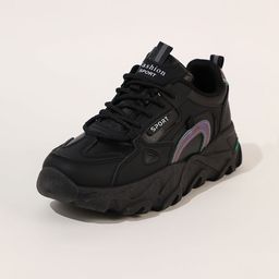 LULU & SKY Women Textured PU Trekking Shoes-image-21